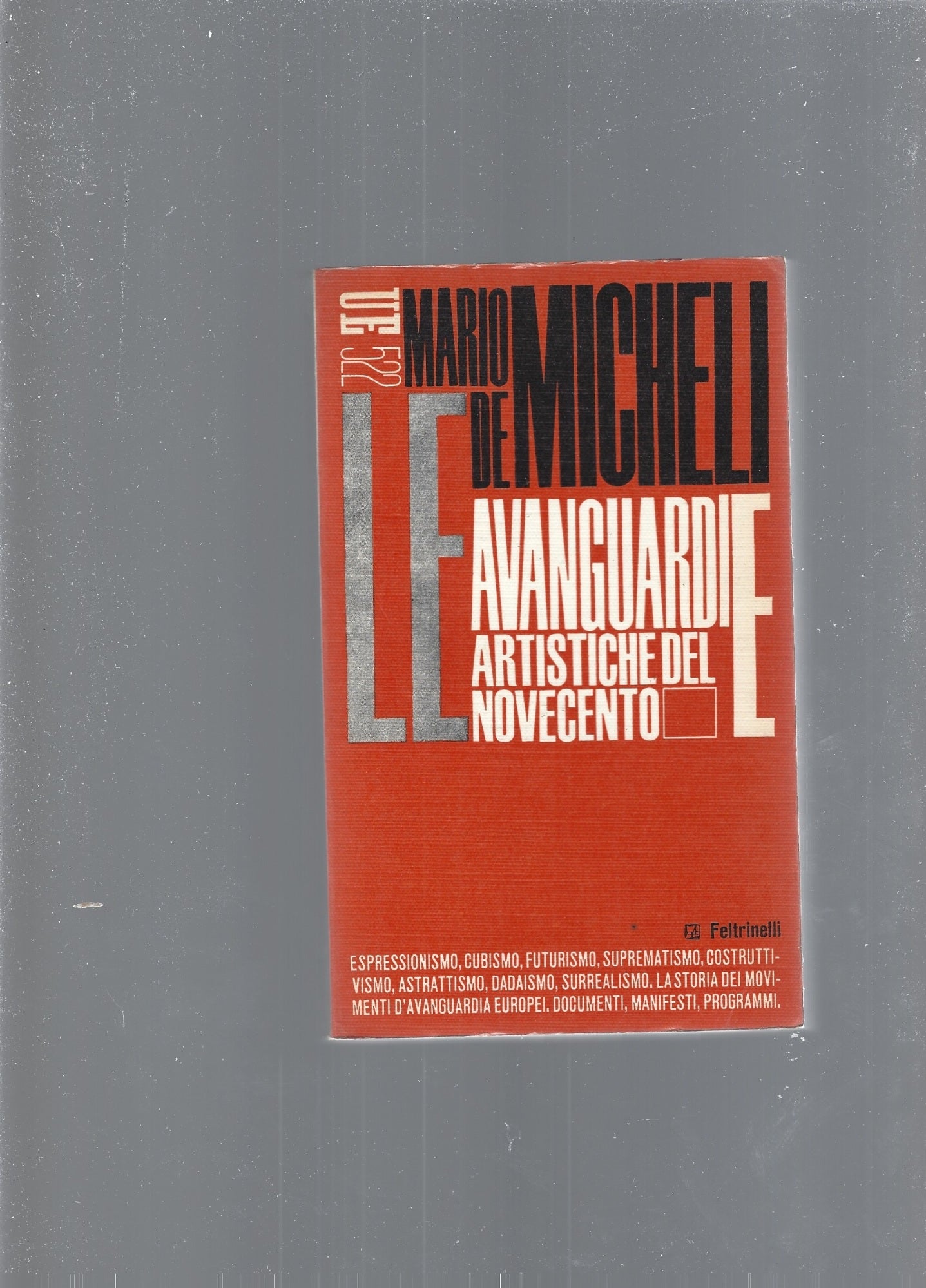 LE AVANGUARDIE ARTISTICHE DEL NOVECENTO - copertina