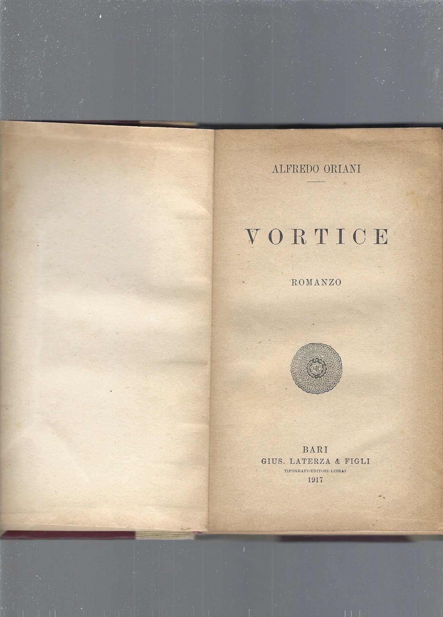 VORTICE - copertina