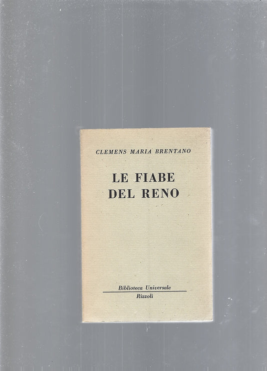 LE FIABE DEL RENO - copertina