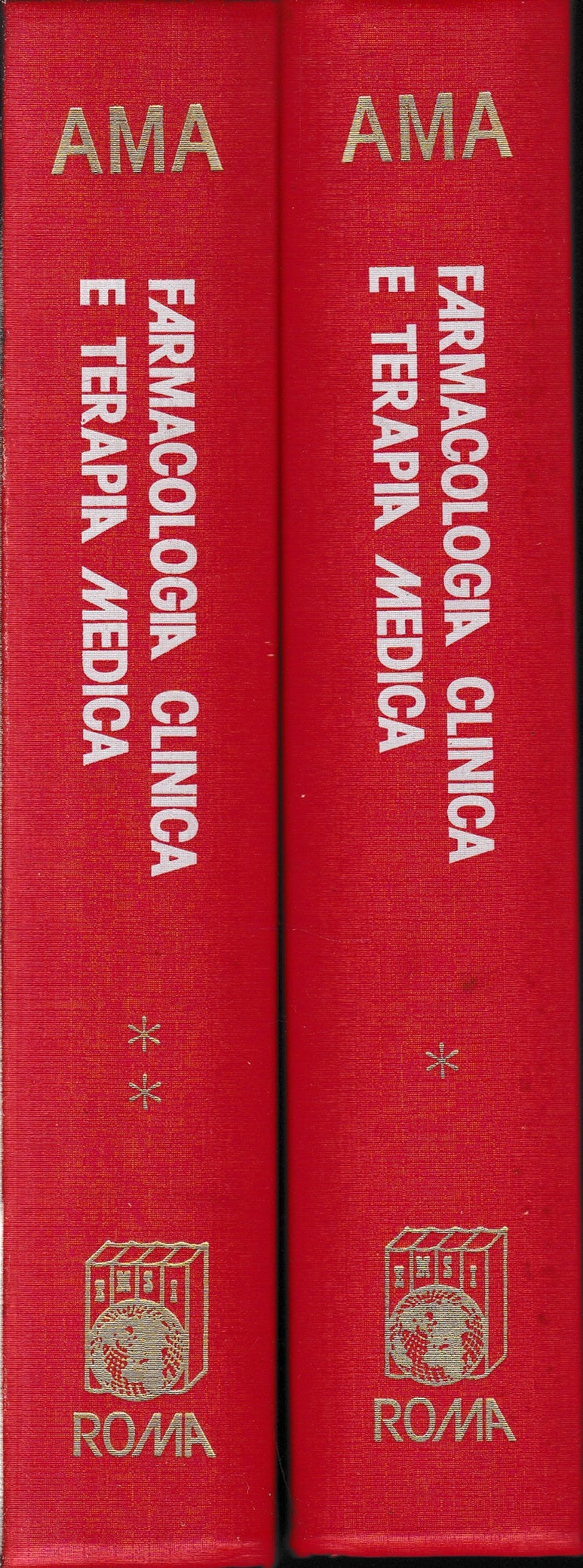 Farmacologia clinica e terapia medica, due volumi. - copertina