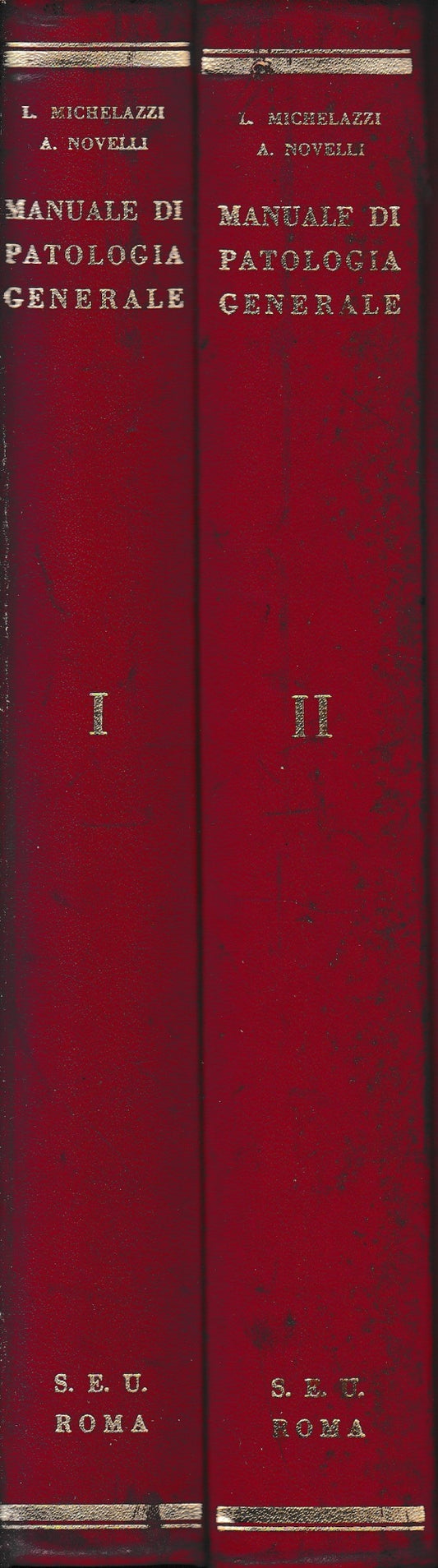 Manuale di patologia generale, due volumi. - copertina