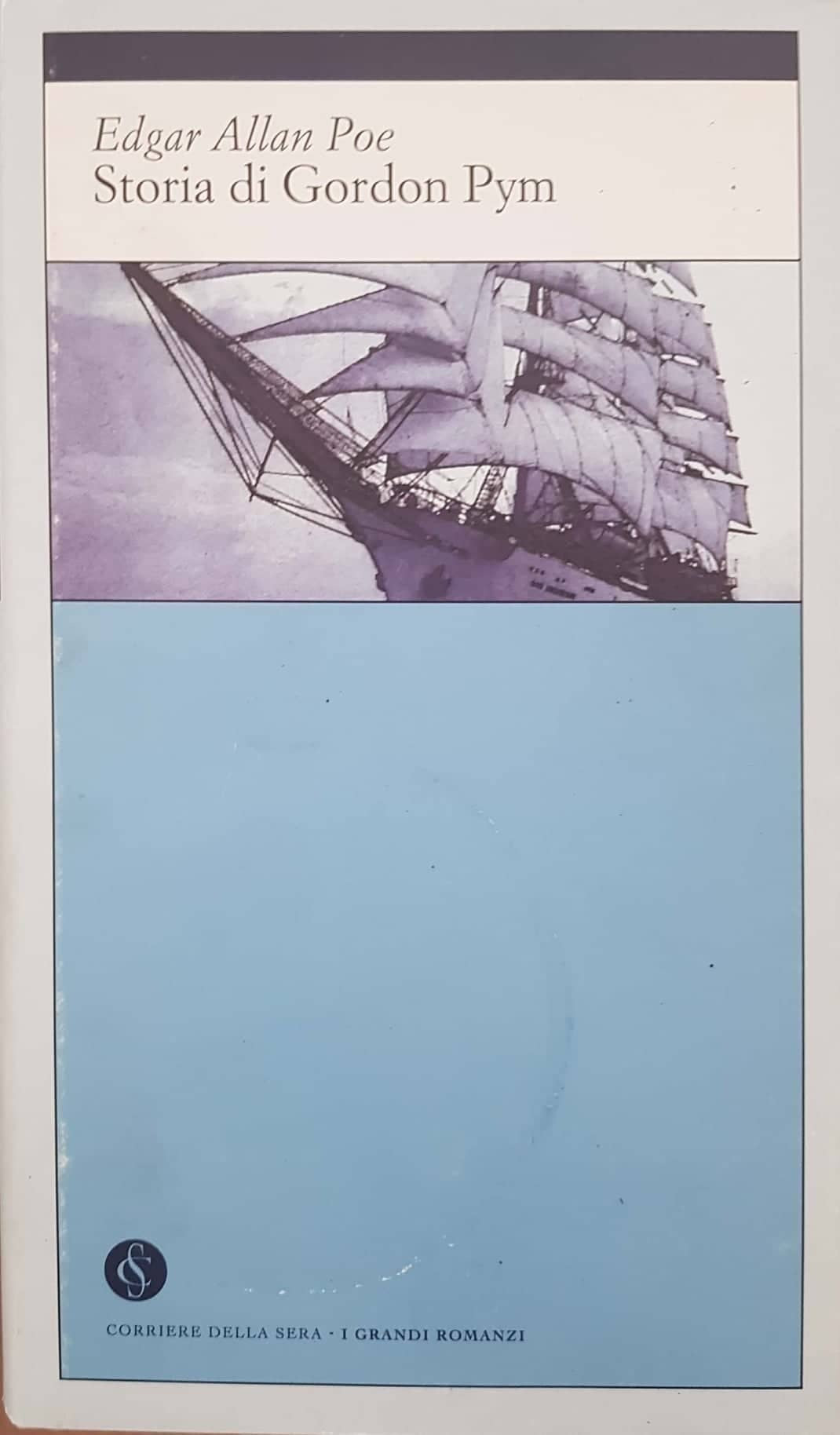 STORIA DI GORDON PYM - copertina