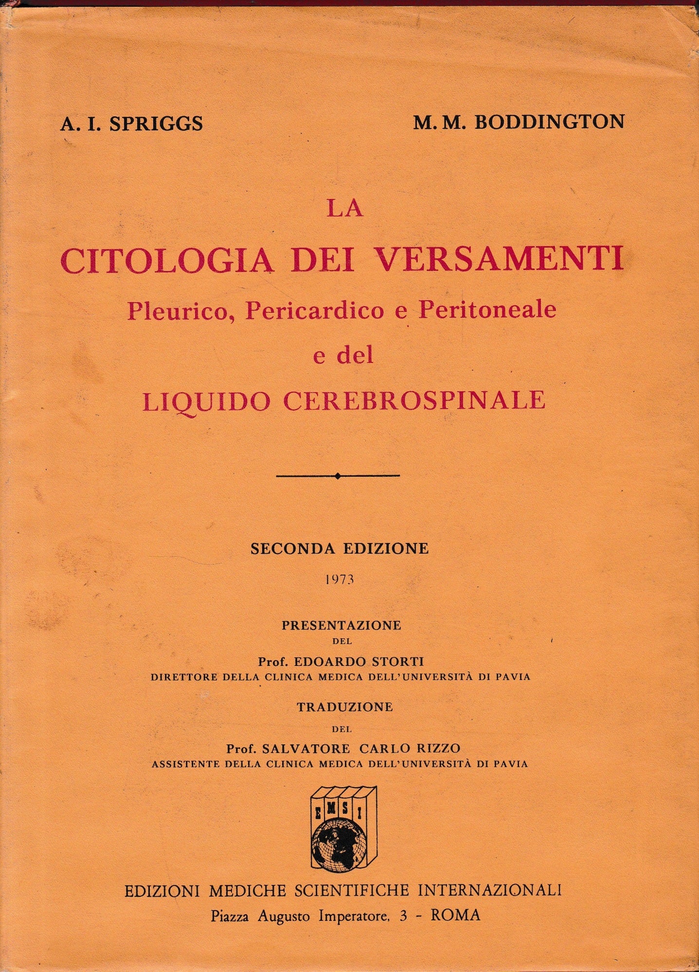 La Citologia dei Versamenti - copertina