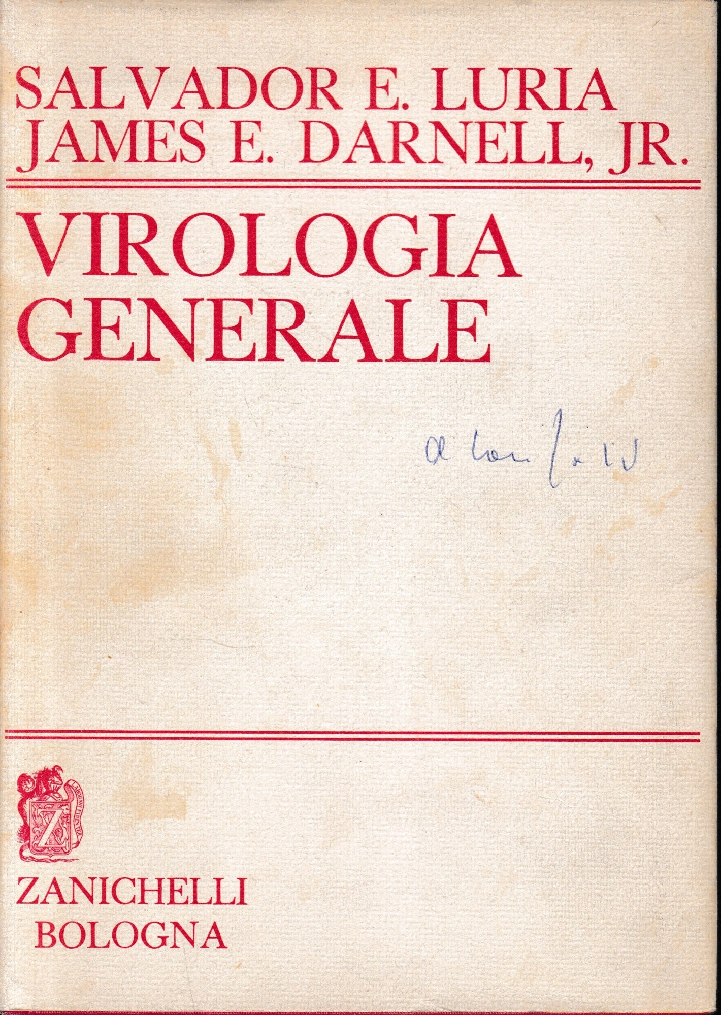 Virologia generale - copertina