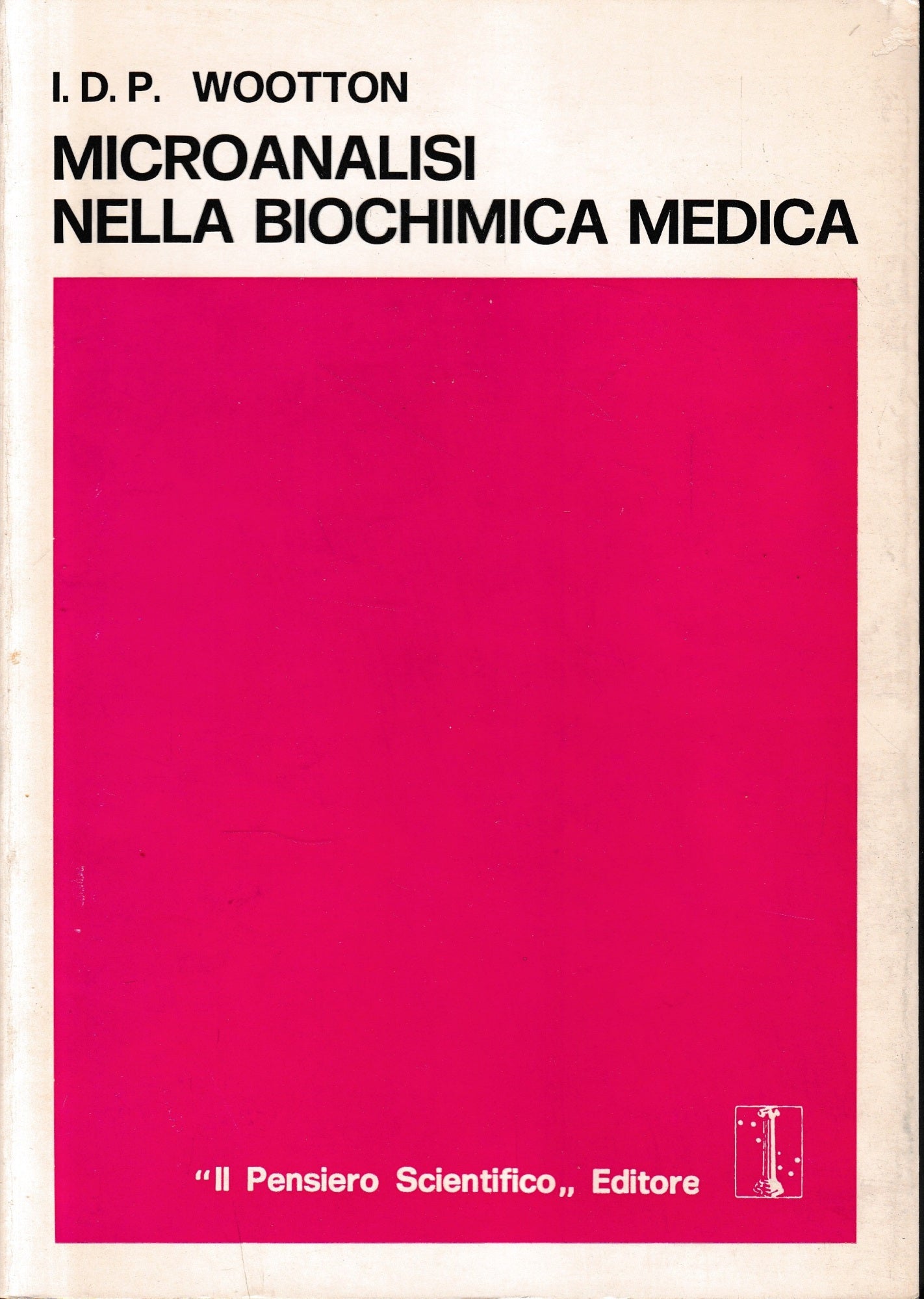 Microanalisi nella biochimica medica - copertina