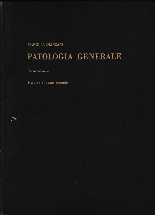Patologia generale, vol. 1, tomo 2°. - copertina