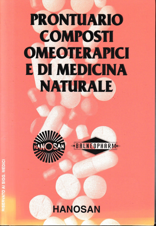 Prontuario composti omeopatici e di medicina naturale - copertina