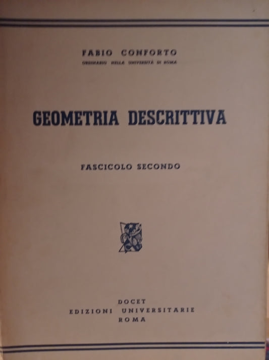 Geometria descrittiva - copertina