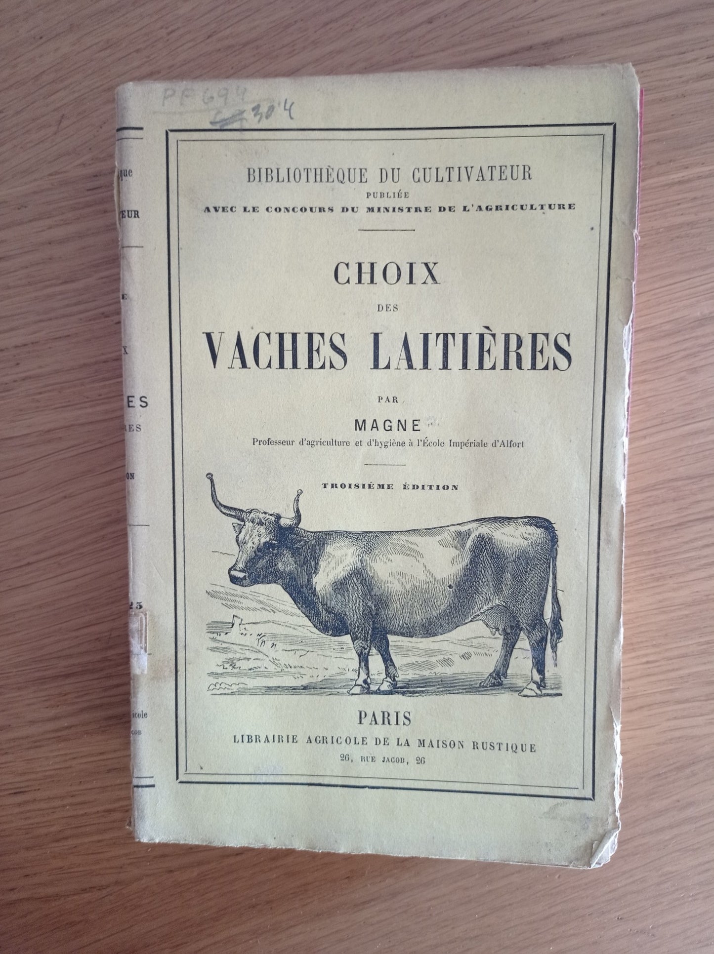Choix des vaches laitieres - copertina