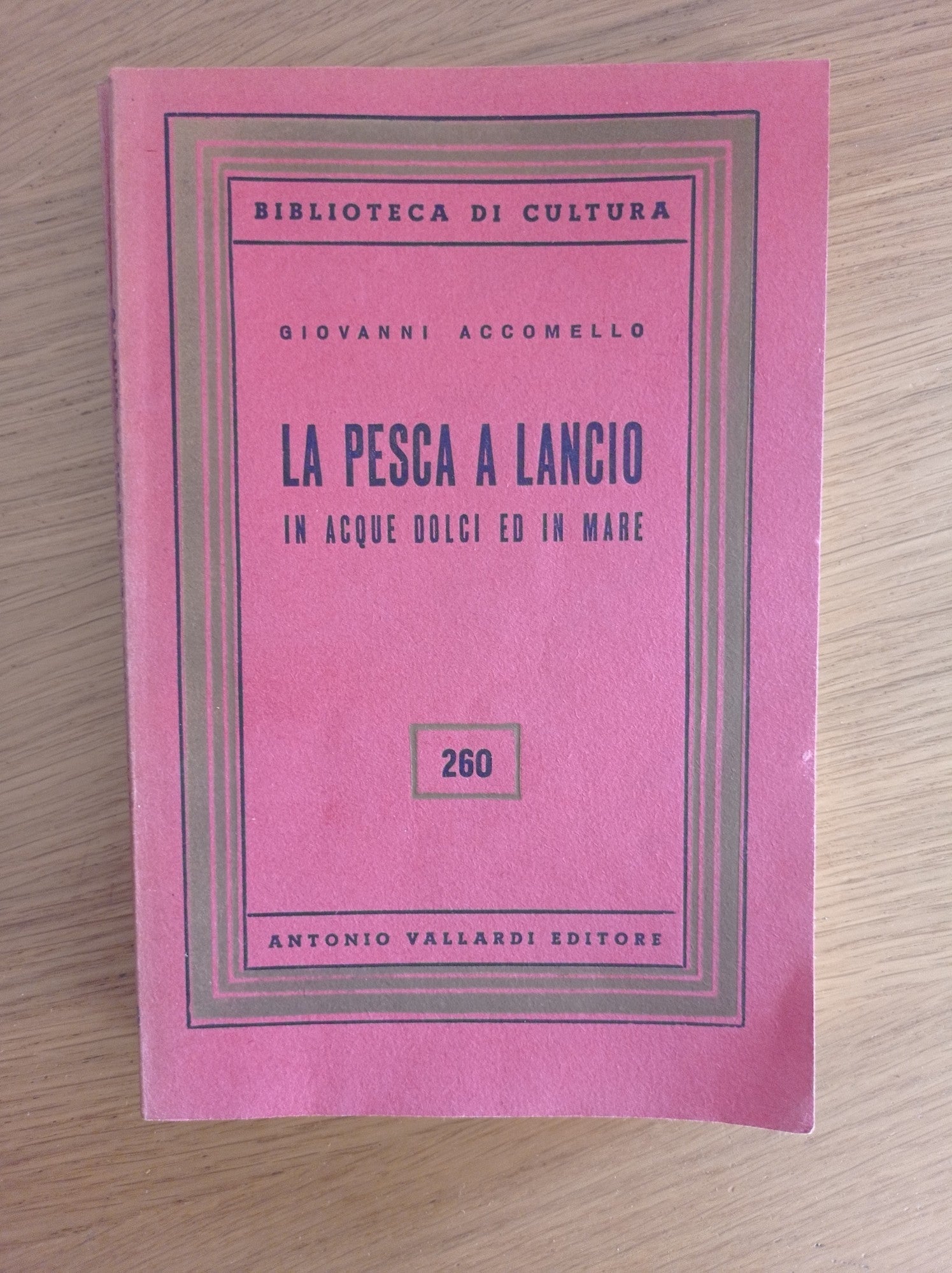 La pesca a lancio in acque dolci ed in mare - copertina