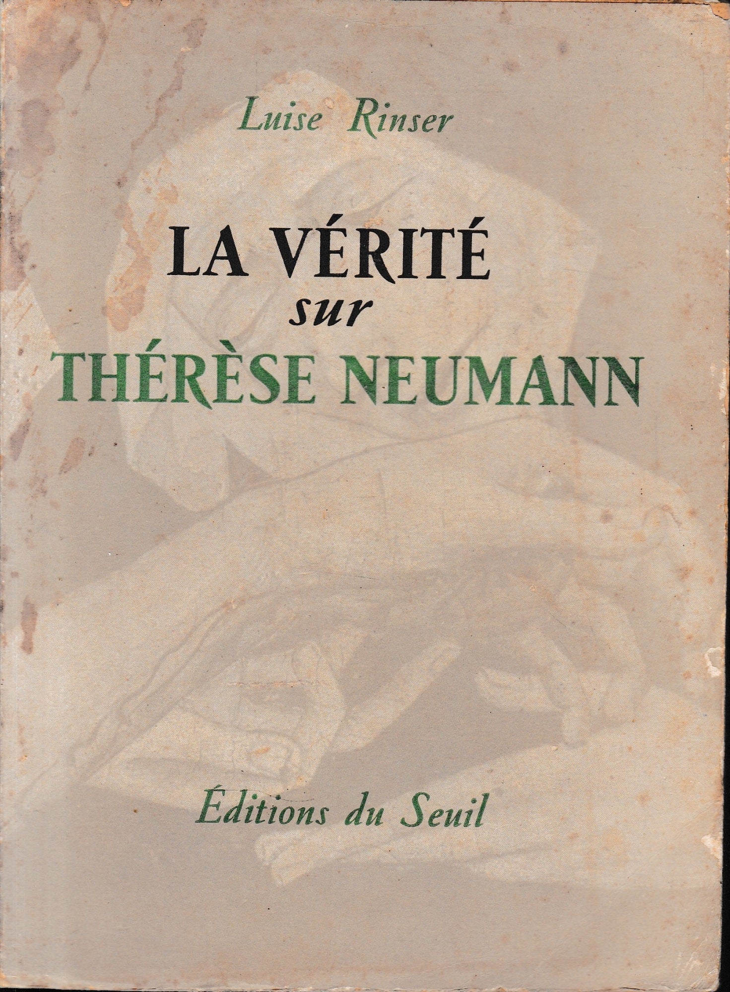 La vérité sur Thérèse Neumann - copertina