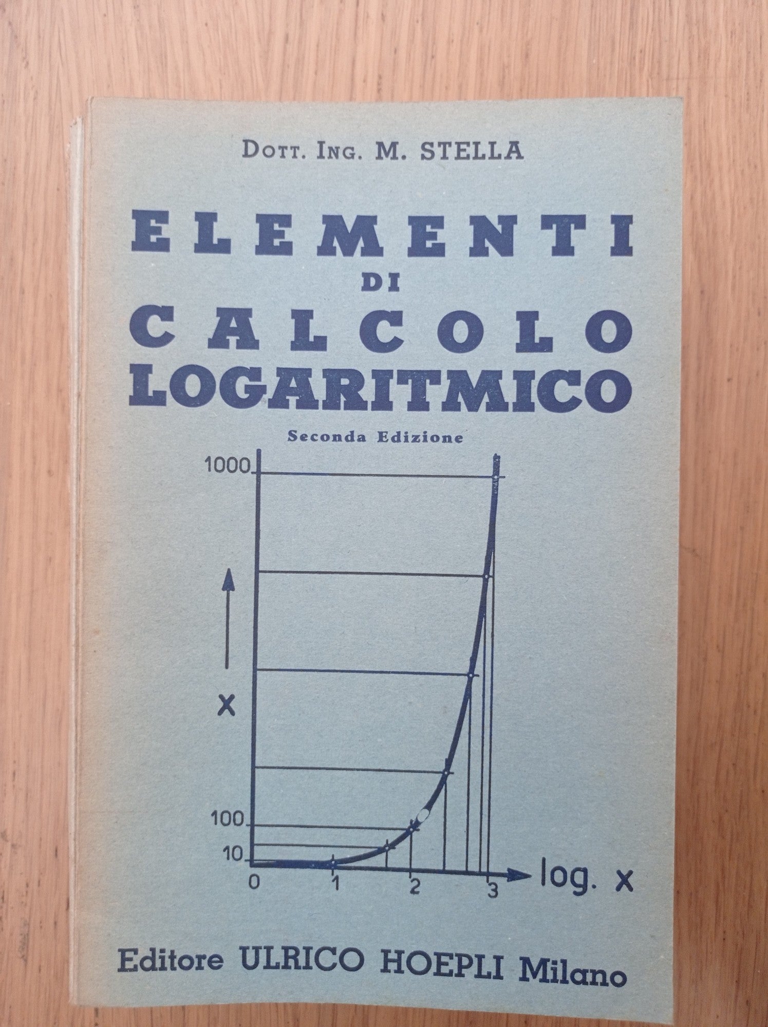 Elementi di calcolo logaritmico - copertina