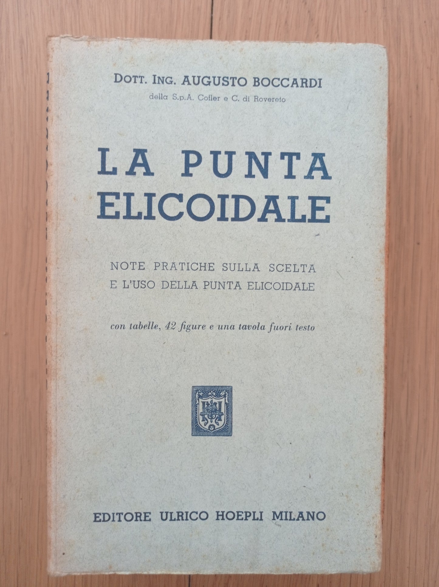 La punta elicodale - copertina