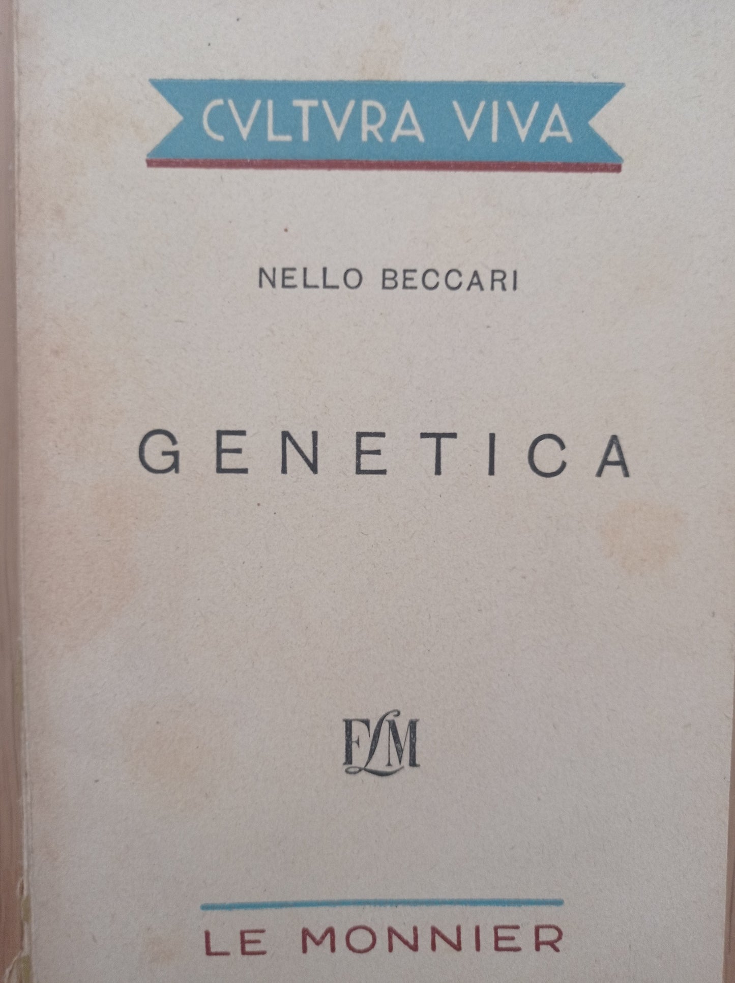 Genetica - copertina
