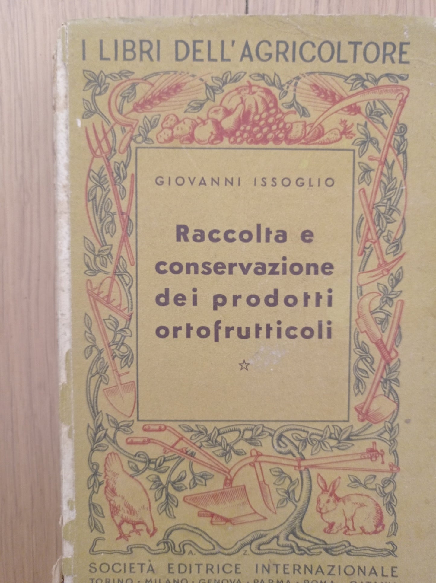 Raccolta e conservazione dei prodotti ortofrutticoli - copertina