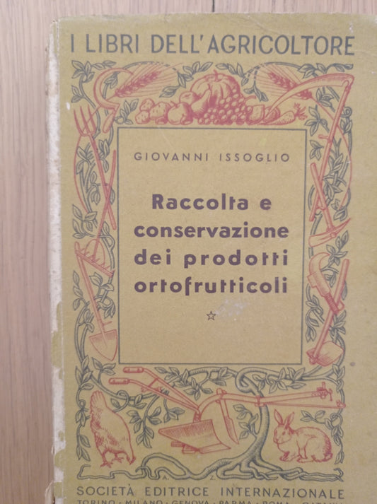 Raccolta e conservazione dei prodotti ortofrutticoli - copertina