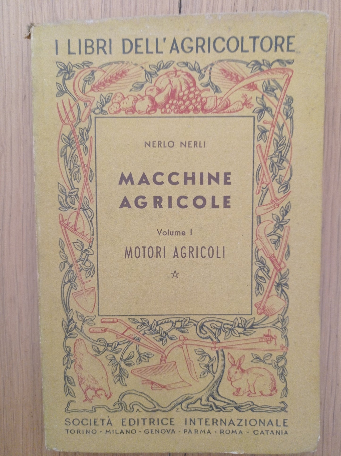 Macchine agricole Vol. 1 - copertina