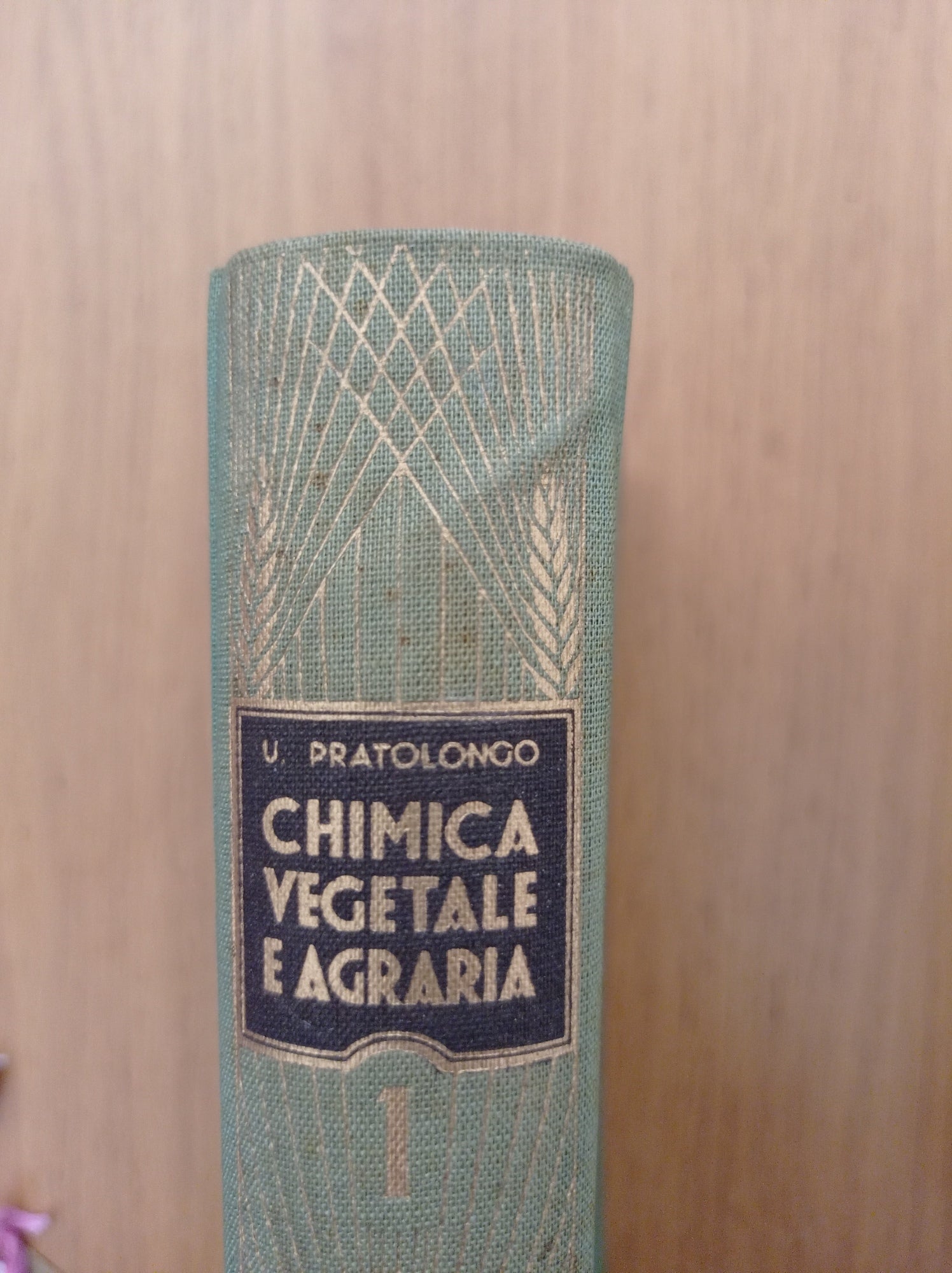 Chimica vegetale e agraria 1 - copertina