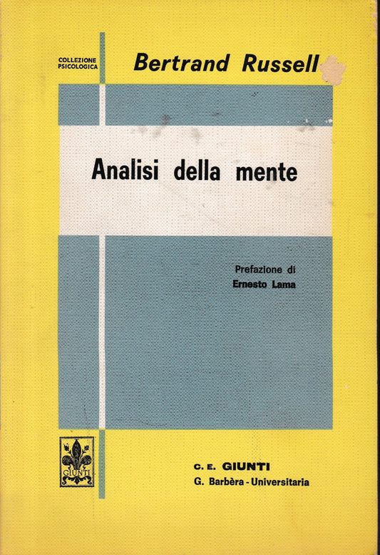 Analisi della mente - copertina