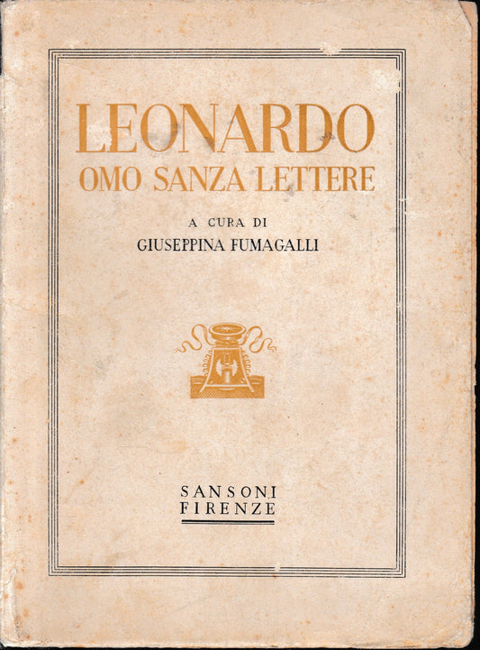 Leonardo omo senza lettere - copertina