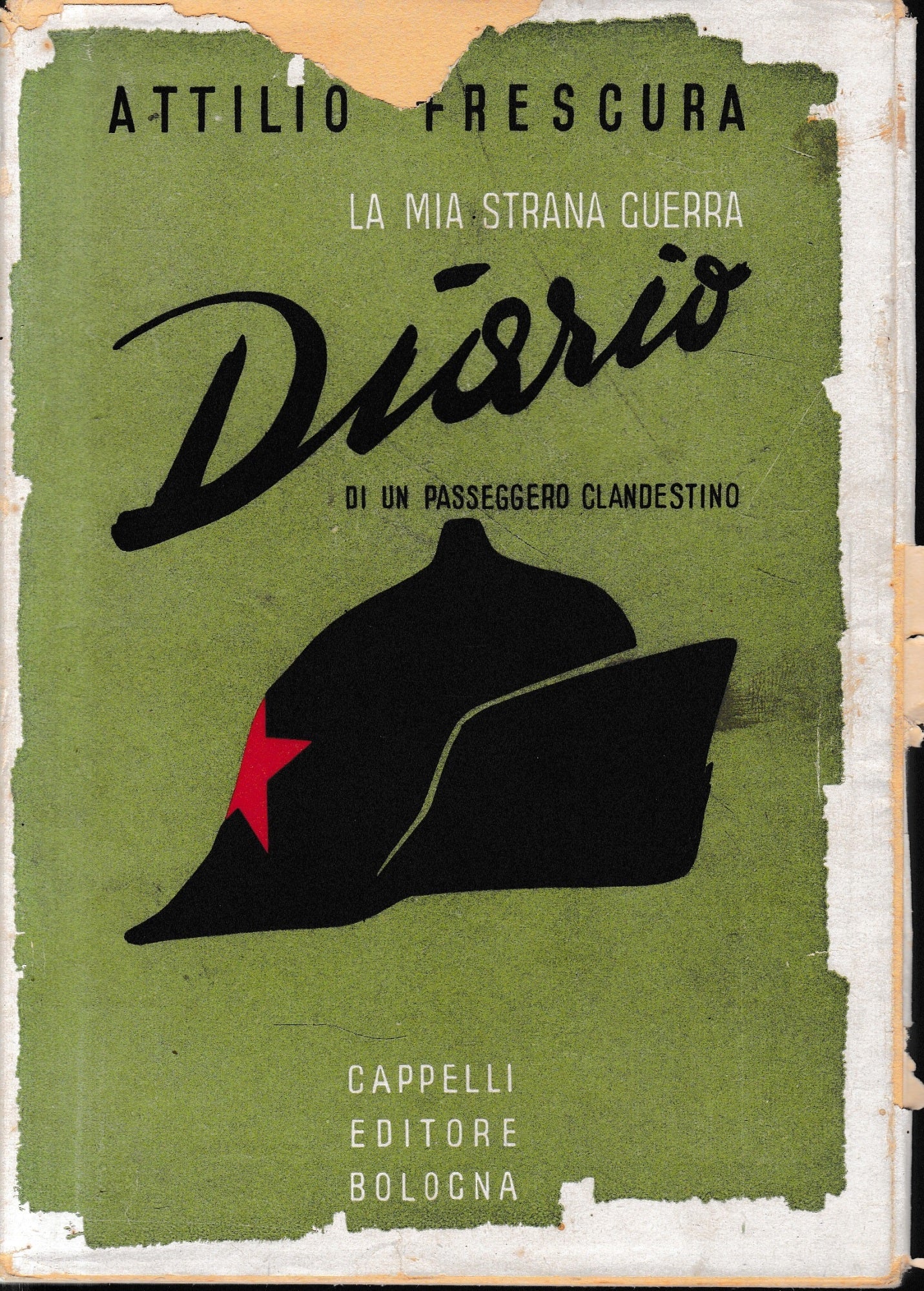 La mia strana guerra. Diario di un passeggero clandestino - copertina