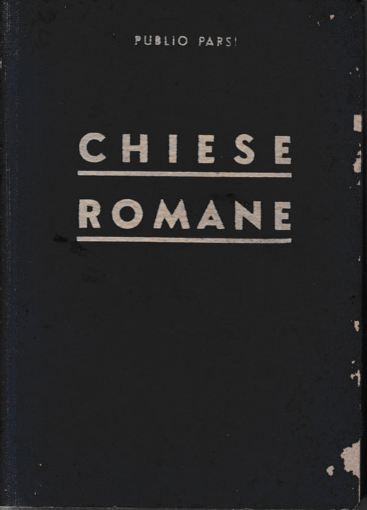Chiese Romane - copertina