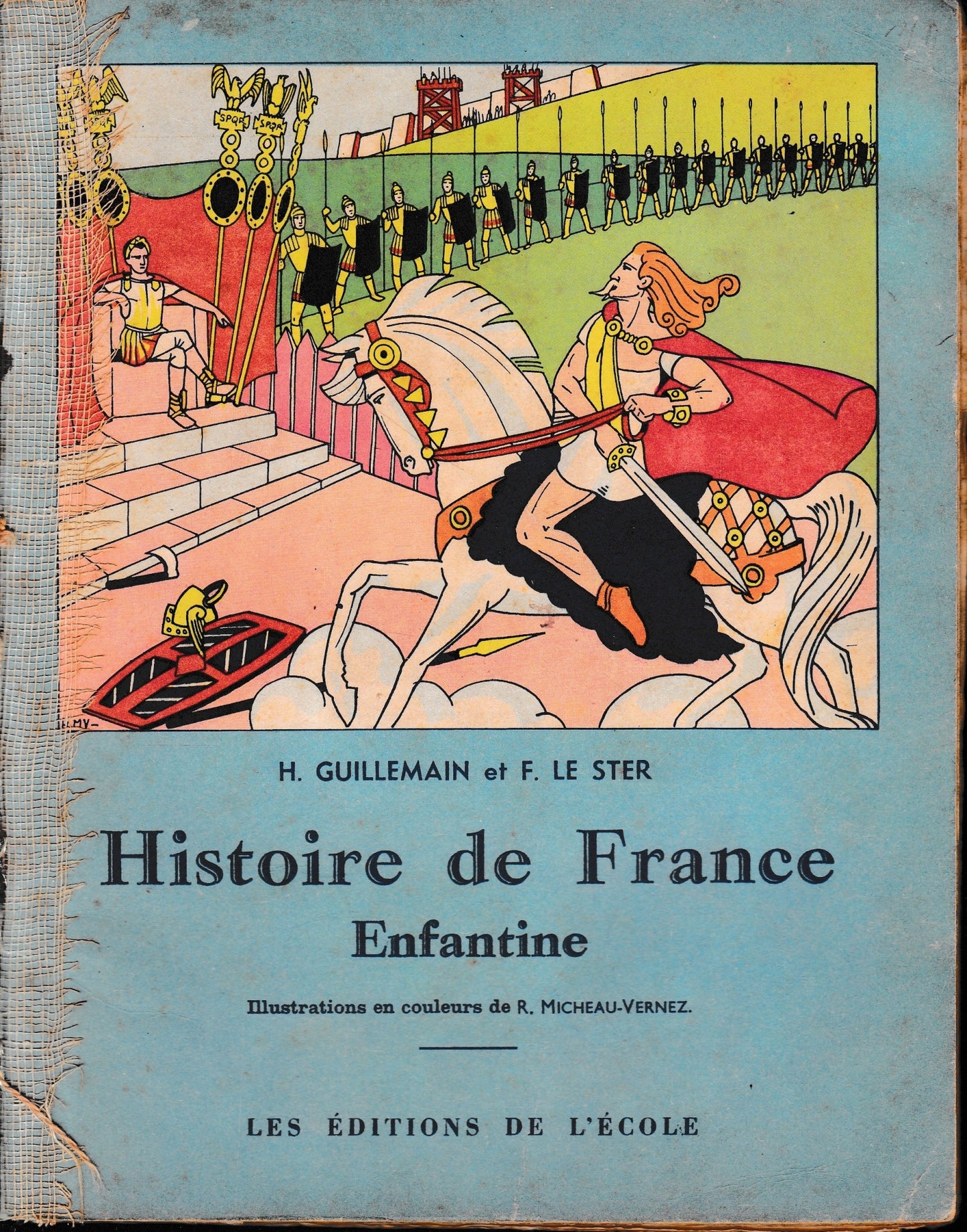 Histoire de France. Enfantine. N. 60. - copertina