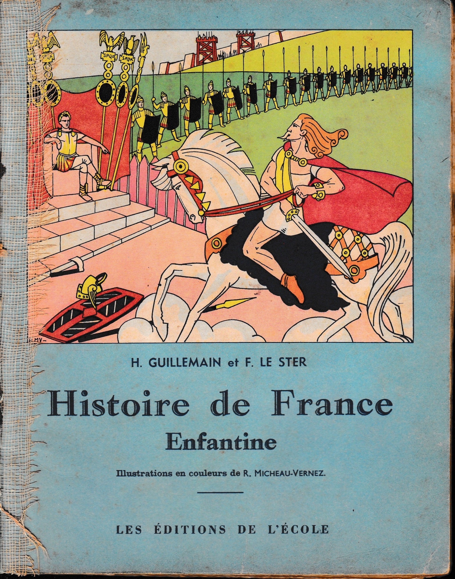 Histoire de France. Enfantine. N. 60. - copertina