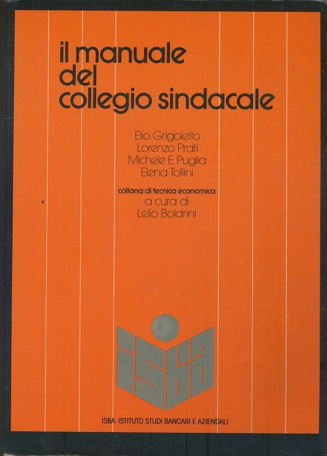 Il manuale del collegio sindacale - copertina