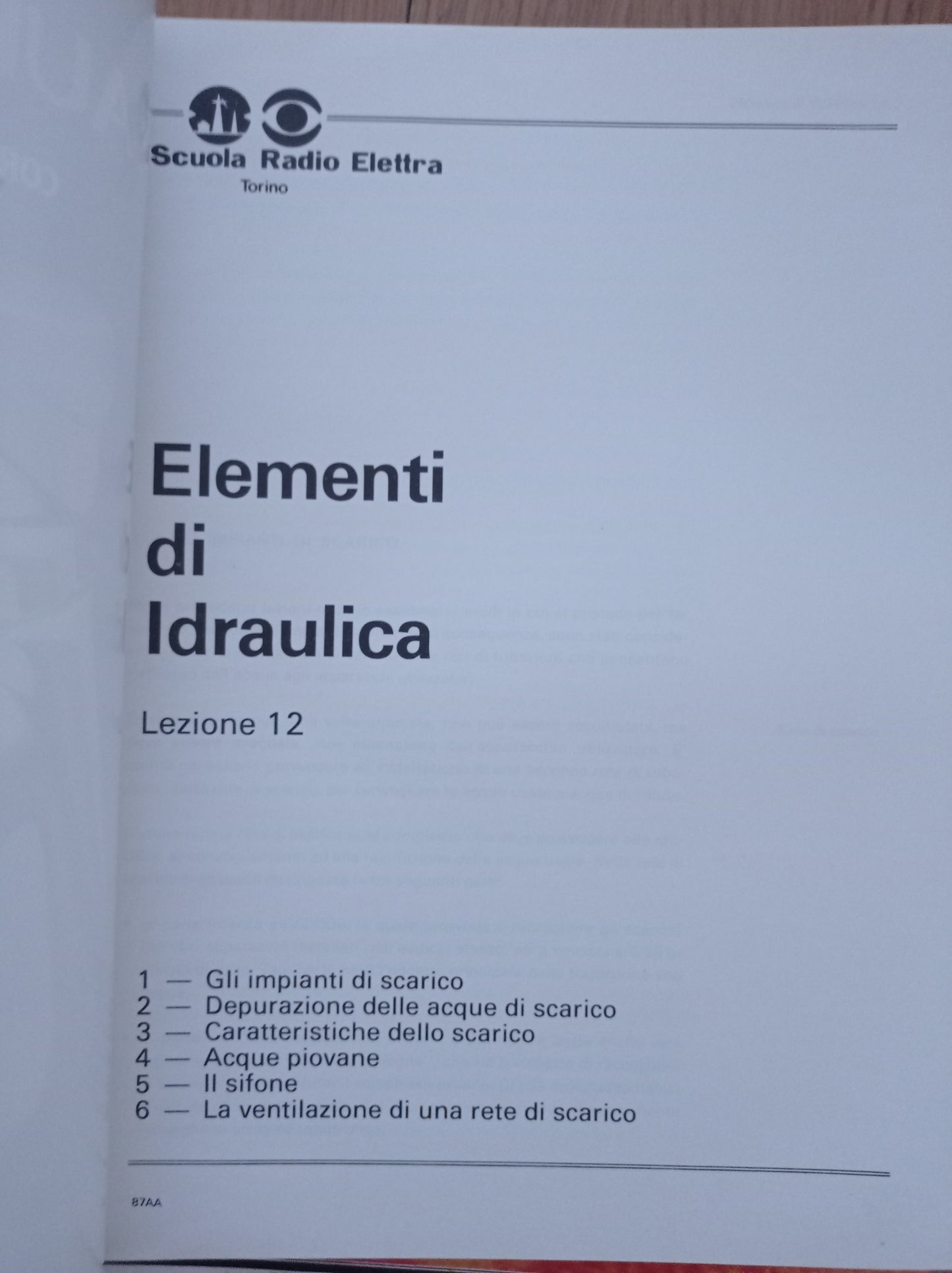 Impianti idraulici - sanitari: LEZIONE 12 - copertina