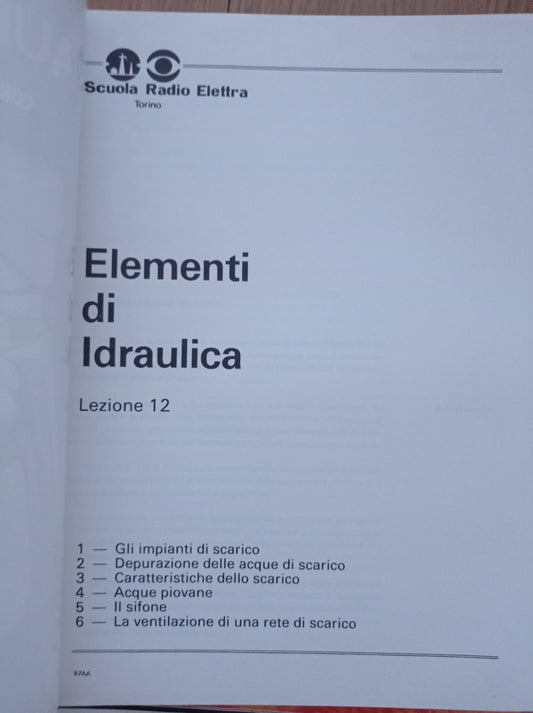 Impianti idraulici - sanitari: LEZIONE 12 - copertina