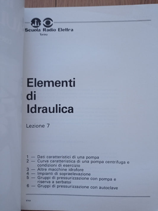Impianti idraulici - sanitari LEZIONE 7 - copertina