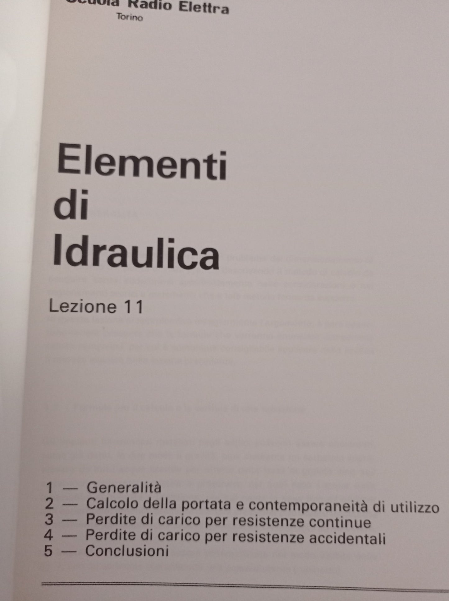 Impianti idraulici - sanitari LEZIONE 11 - copertina