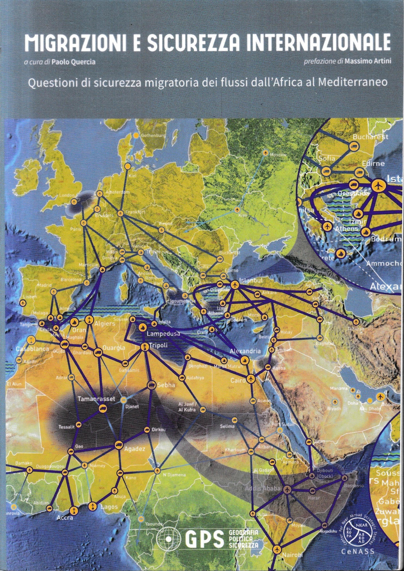 Migrazione e sicurezza dall'Africa sub-sahariana al Mediterraneo - copertina