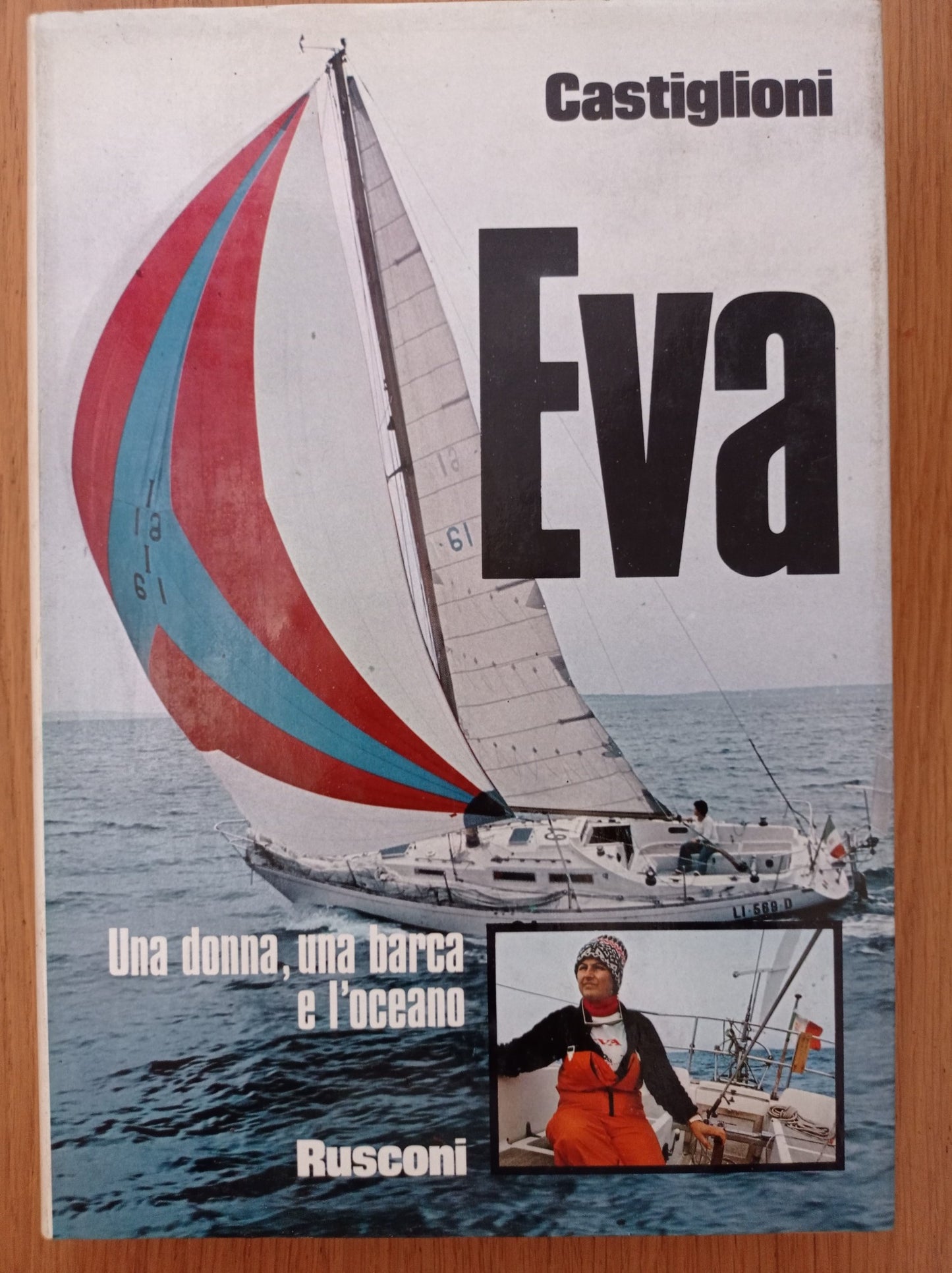 EVA una donna, una barba e l'oceano - copertina