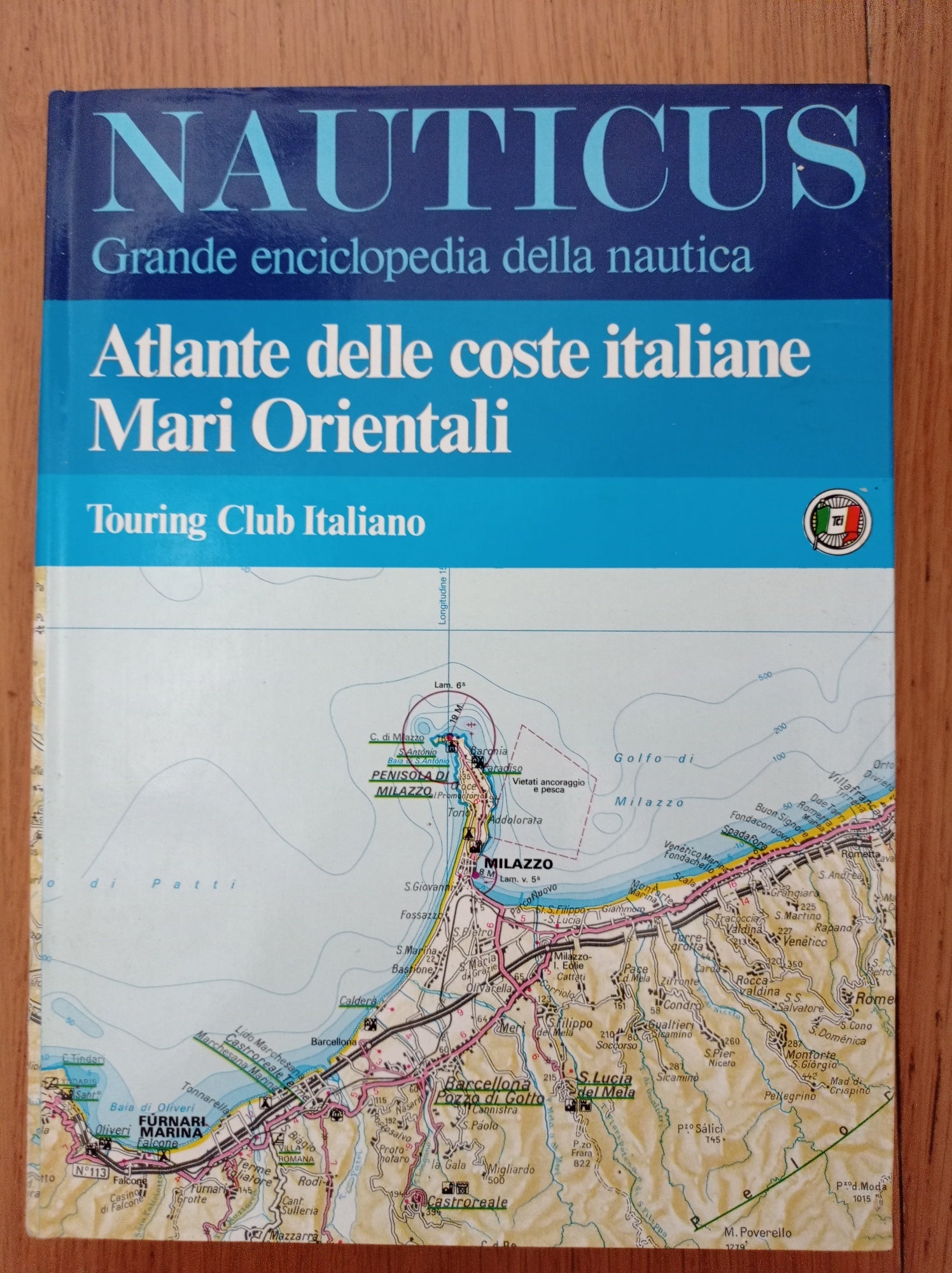 NAUTICUS: Atlante delle coste italiane Mari Orientali - copertina