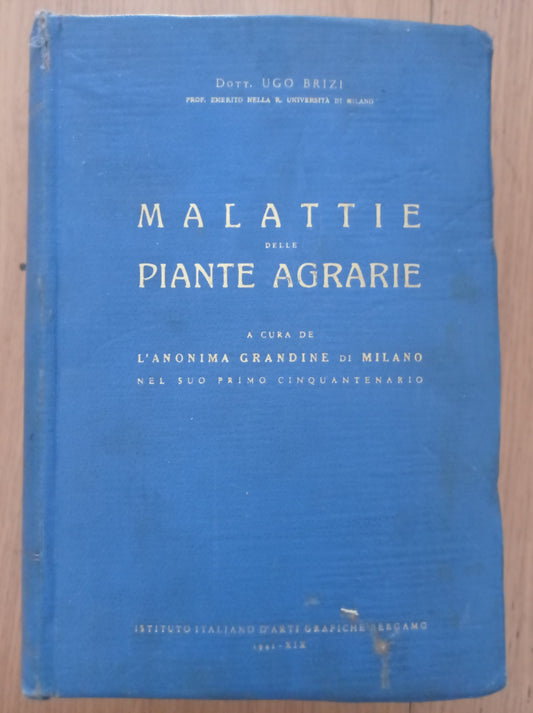 Malattie delle piante agrarie - copertina