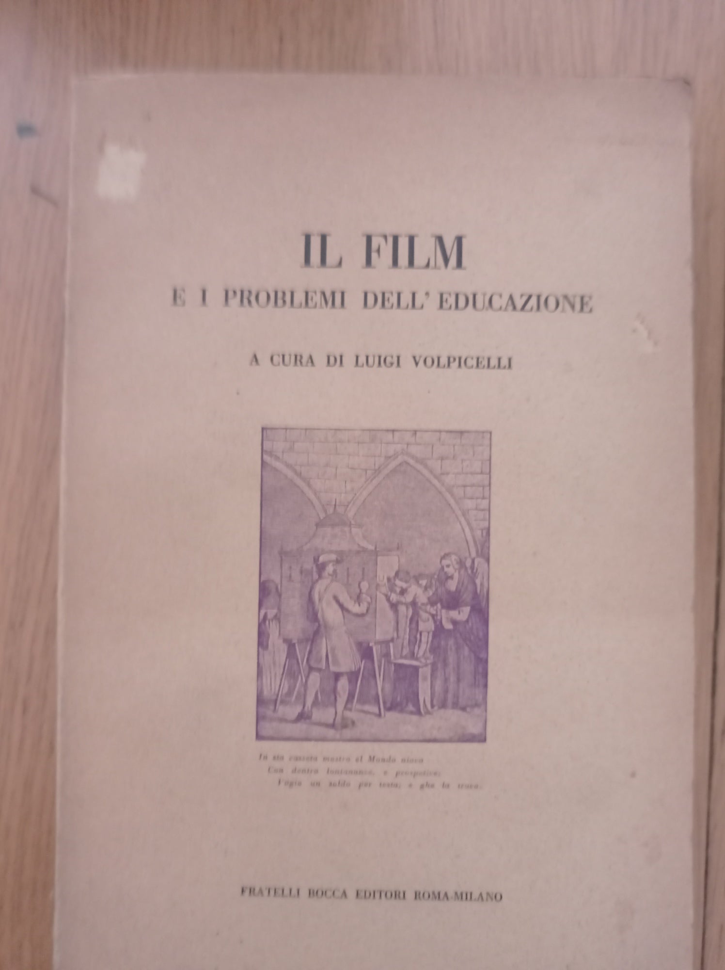 IL FILM e i problemi dell'educazione - copertina