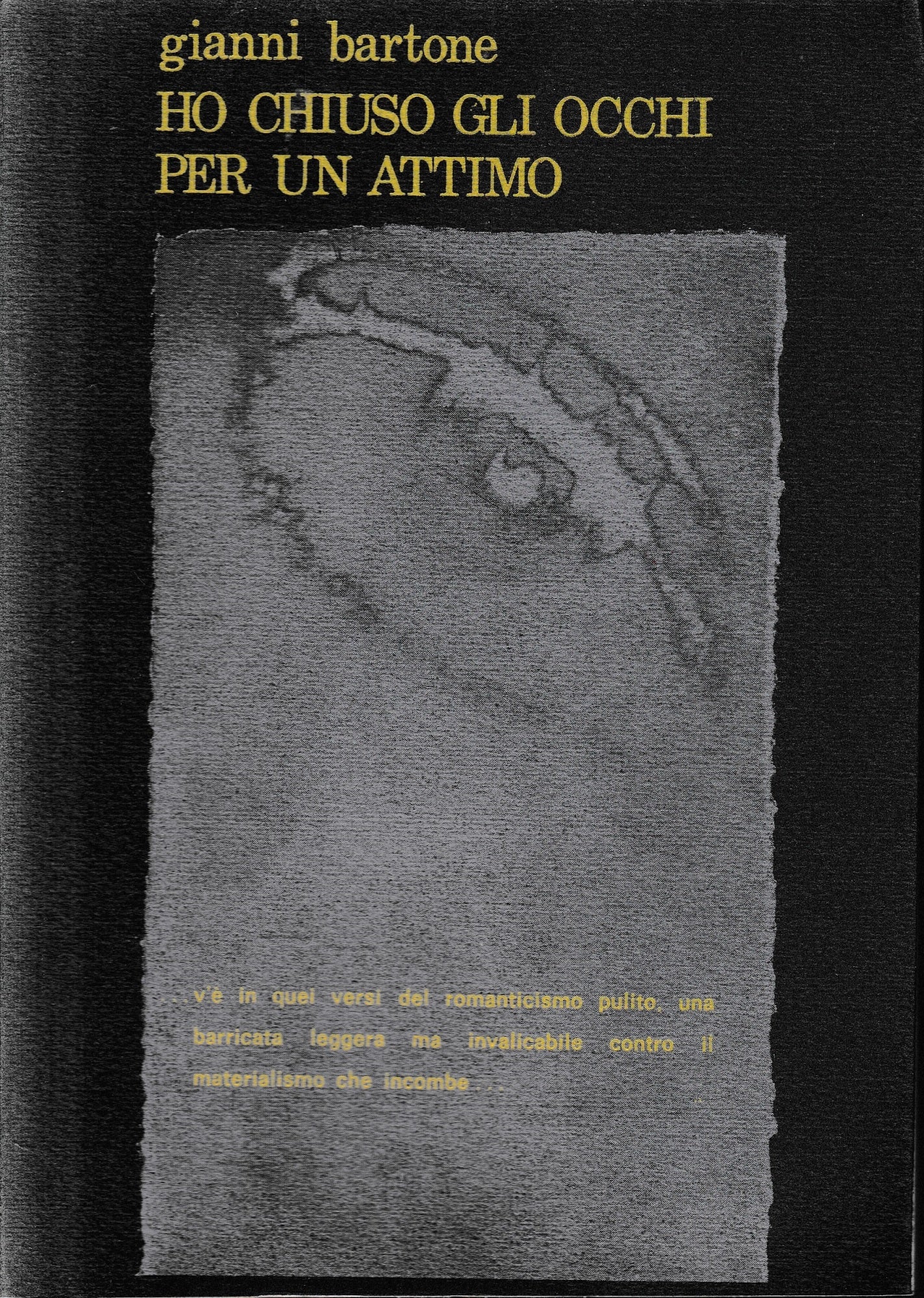 Ho chiuso gli occhi per un attimo - copertina