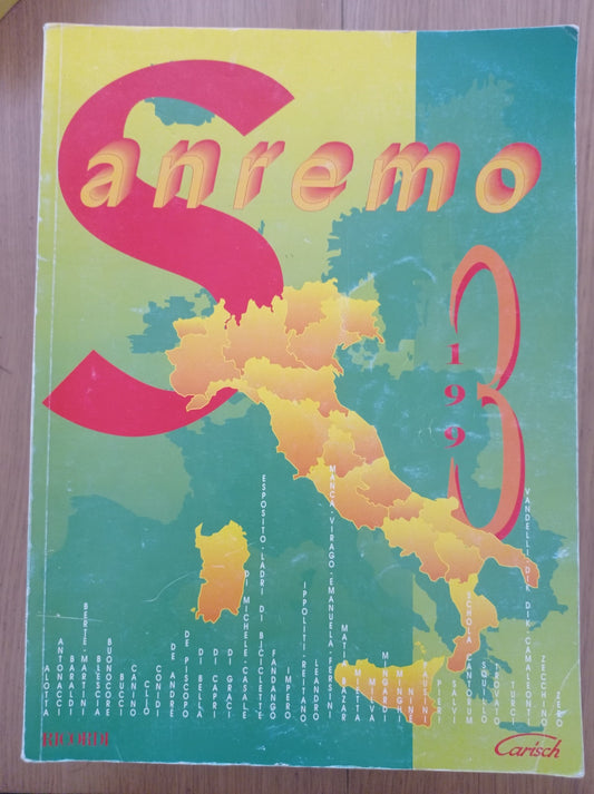 Sanremo 1993 - copertina