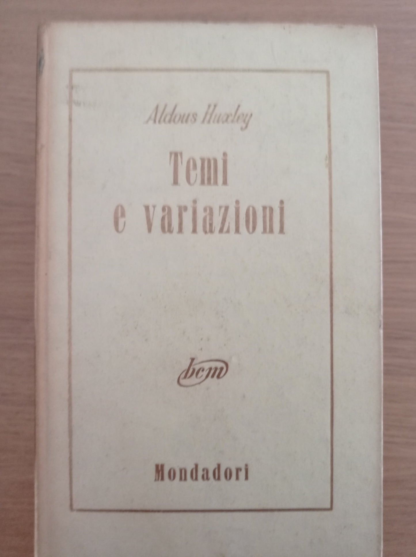 Temi e variazioni - copertina