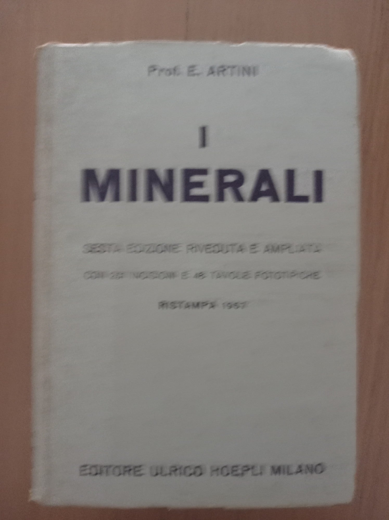 I minerali - copertina