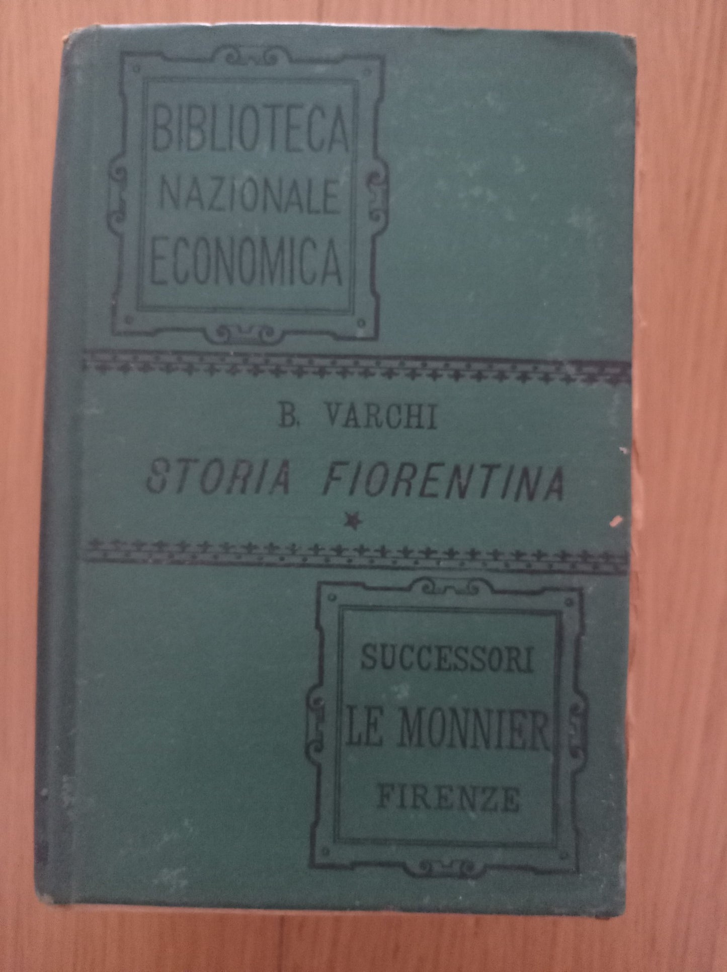 Storia fiorentina I e II - copertina