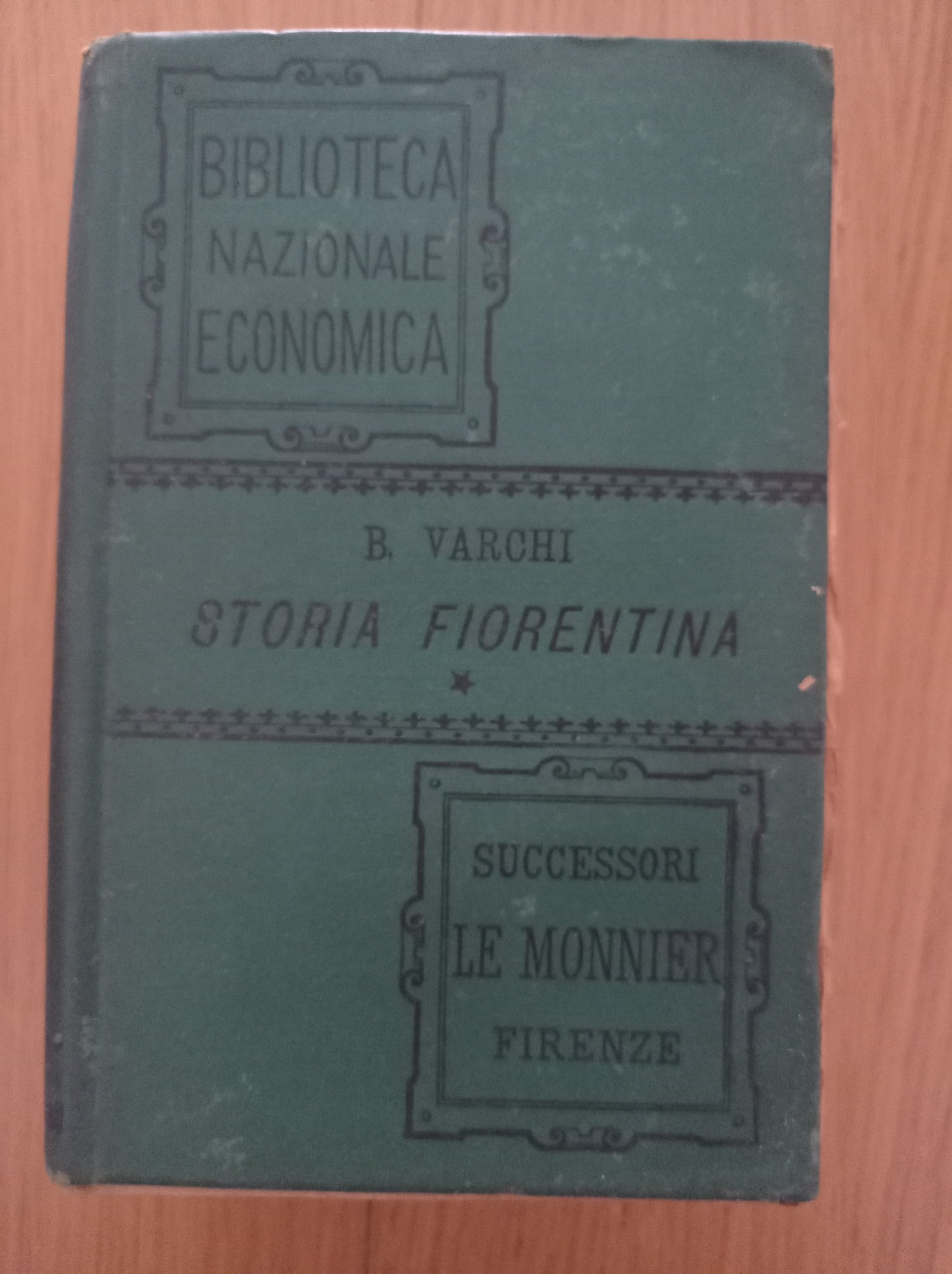 Storia fiorentina I e II - copertina