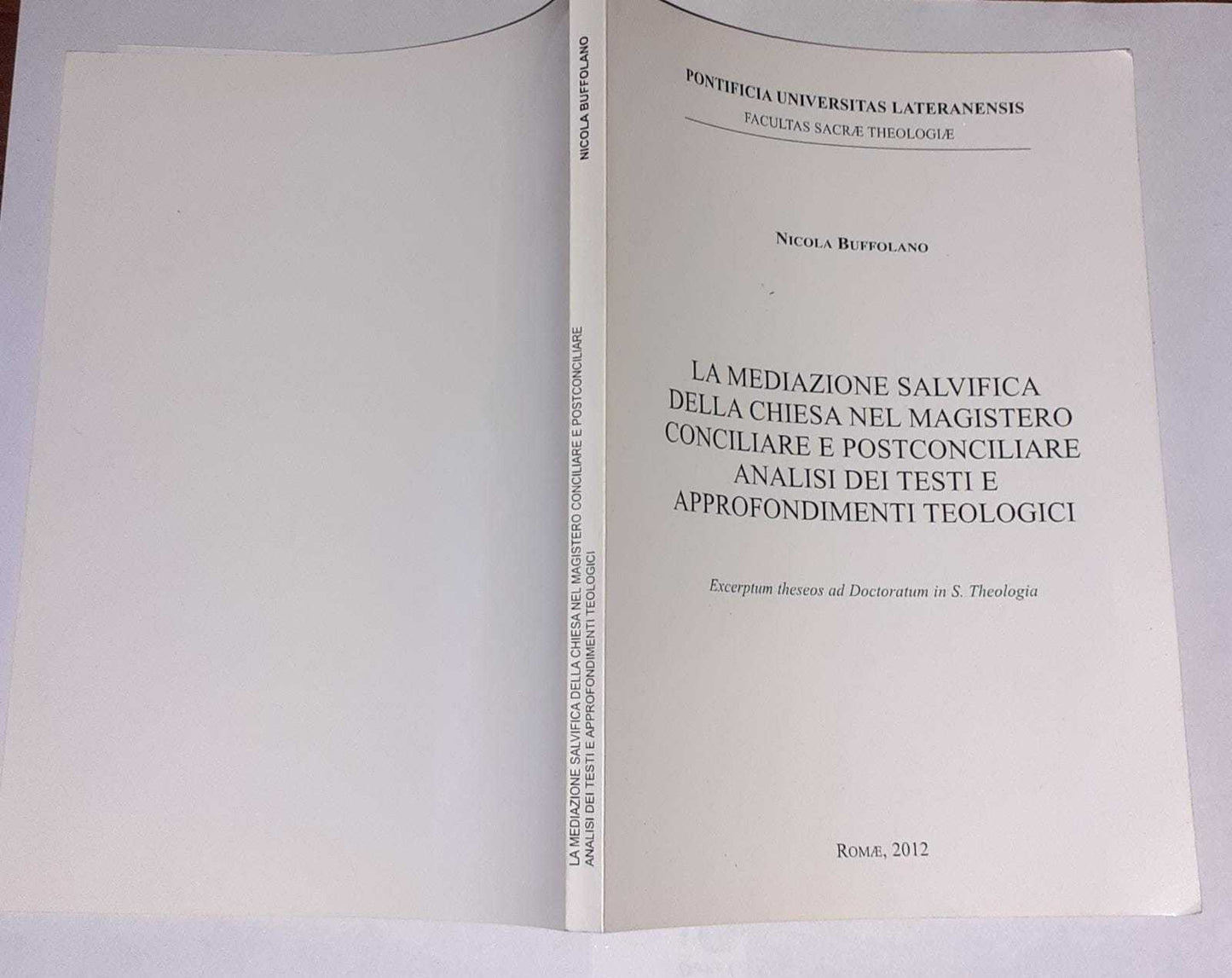 La meditazione salvifica della chiesa nel magistero conciliare e postconciliare analisi dei testi e approfondimenti teologici - copertina
