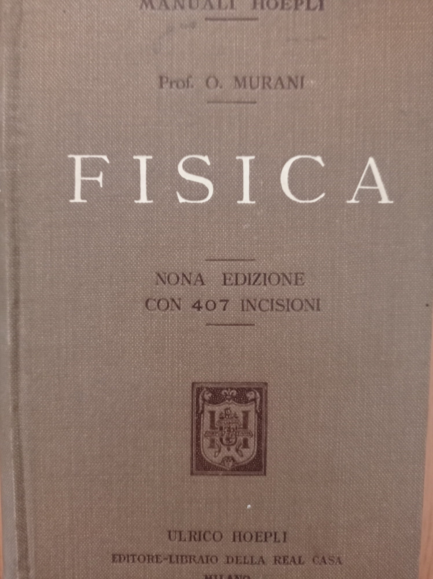 Fisica - copertina