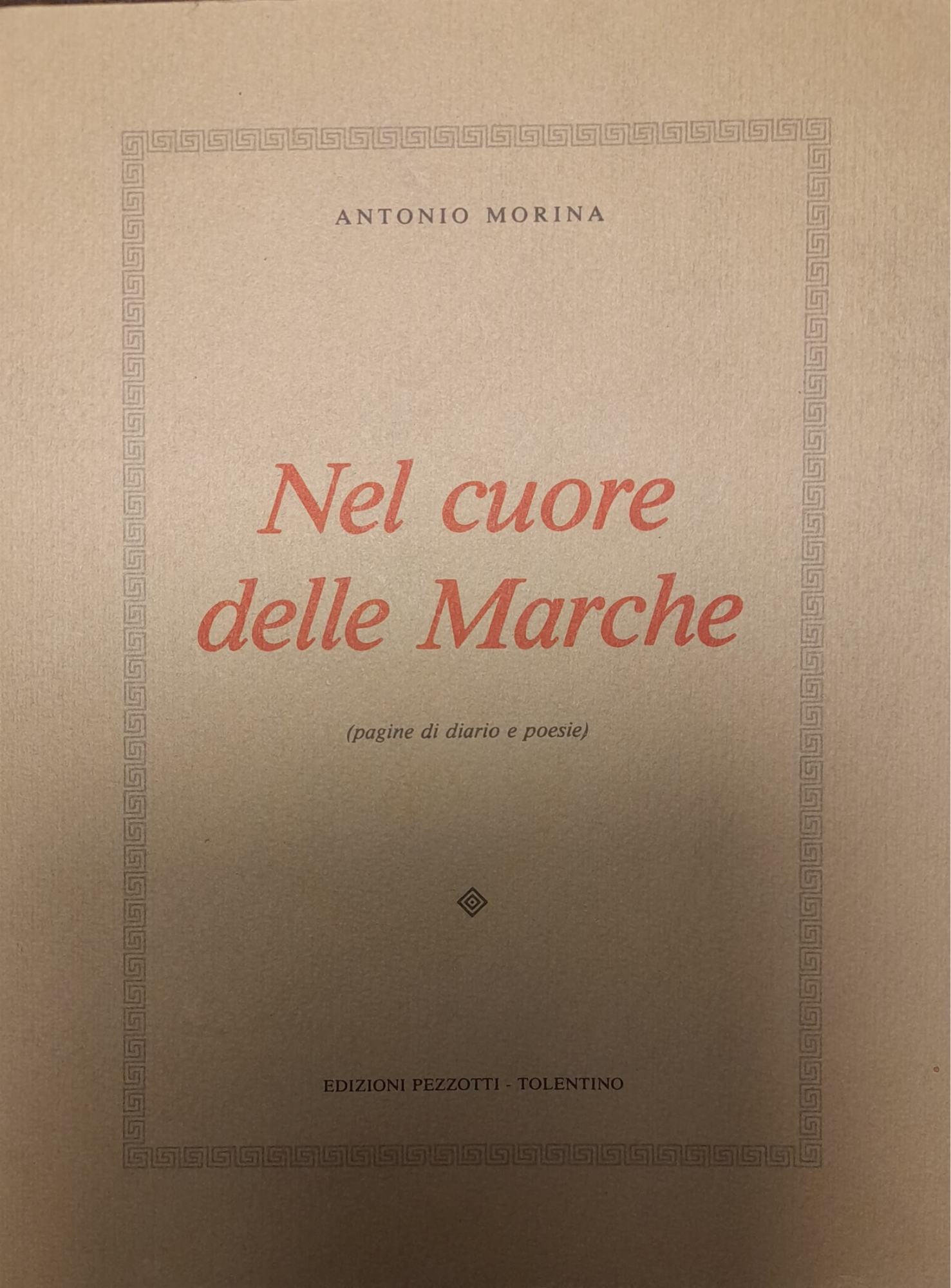 Nel cuore delle Marche - copertina