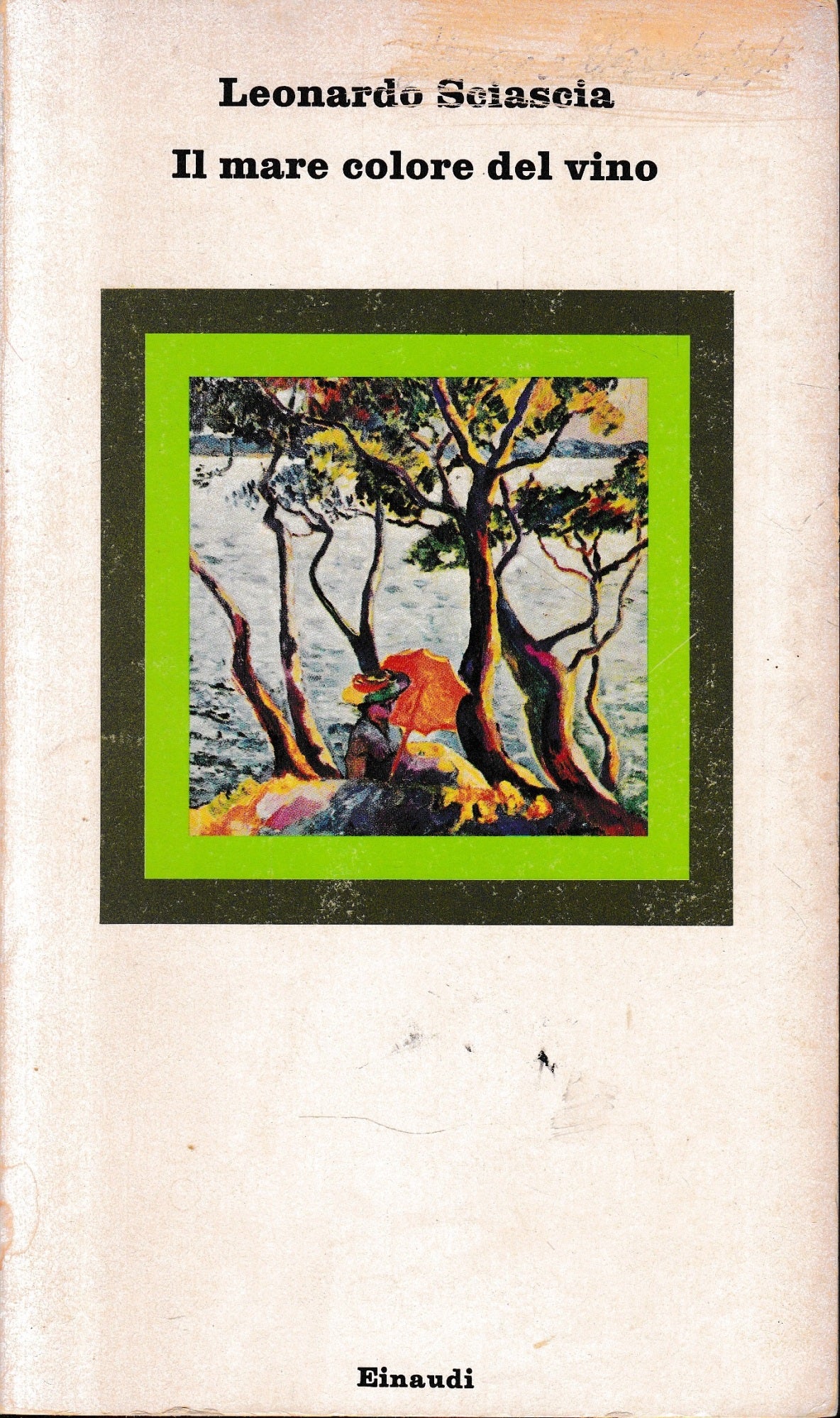 Il mare colore del vino - copertina