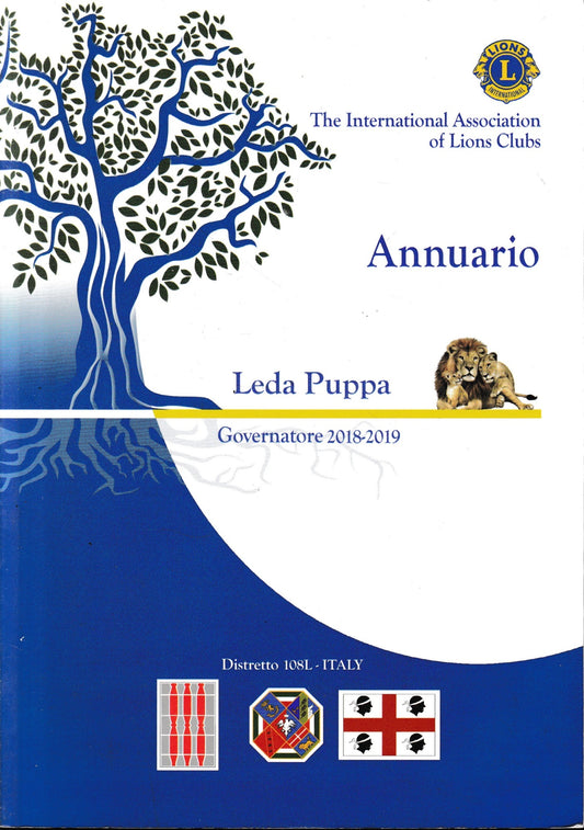 Distretto 108 L Ledda Puppa Governatore 2018-2019. Annuario - copertina