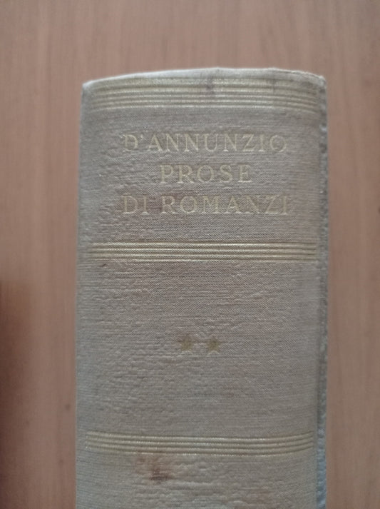 Prose di romanzi vol. II - copertina